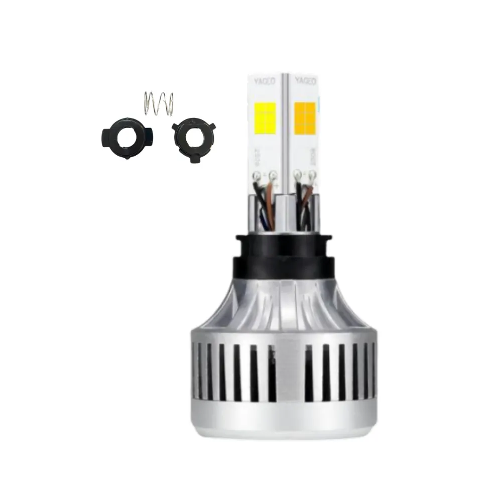 Bombillo LED 8000LM Blanco Amarillo